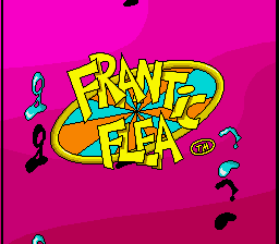 Frantic Flea (Europe) (Beta) Title Screen
